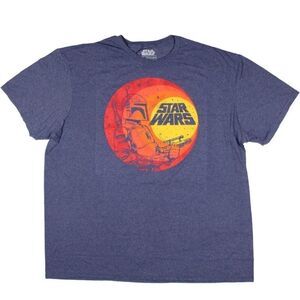 Star Wars Boba Fett T-Shirt Mens Size Medium Heather Blue May the Fourth